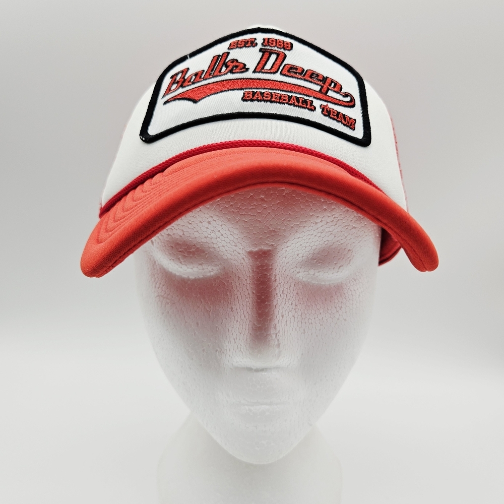SPIRIT | "Balls Deep Baseball Team" mesh trucker snapback cap hat